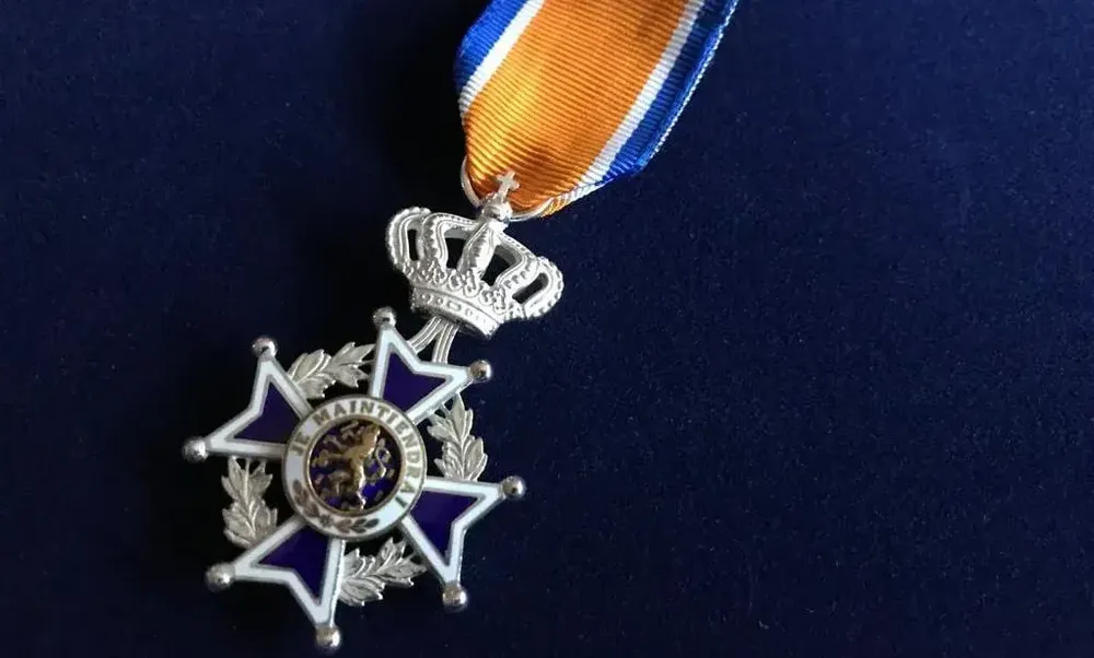 Royal Decoration for Leander van Dongen